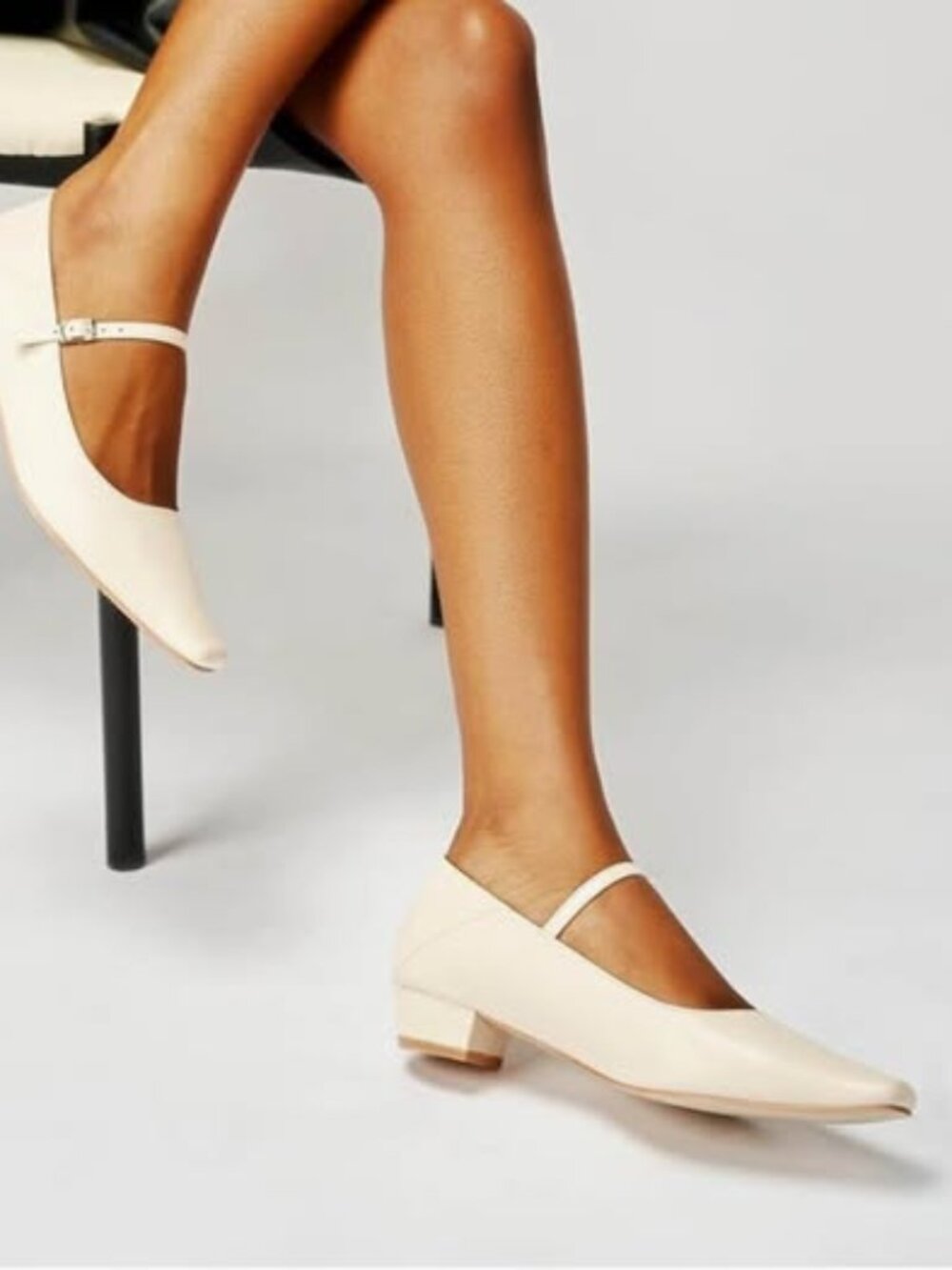 C. Paravano Alva Cream Mary Janes | Sz 8 | NWT